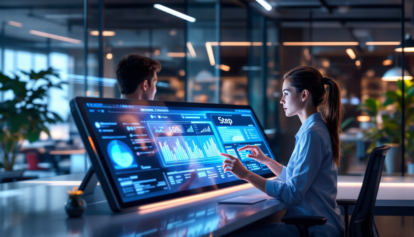 2026년 최신 기능인 AI 워크플로우 자동 생성, 데이터 테이블, 스트리밍 인터페이스를 보여주는 미래 지향적 이미지